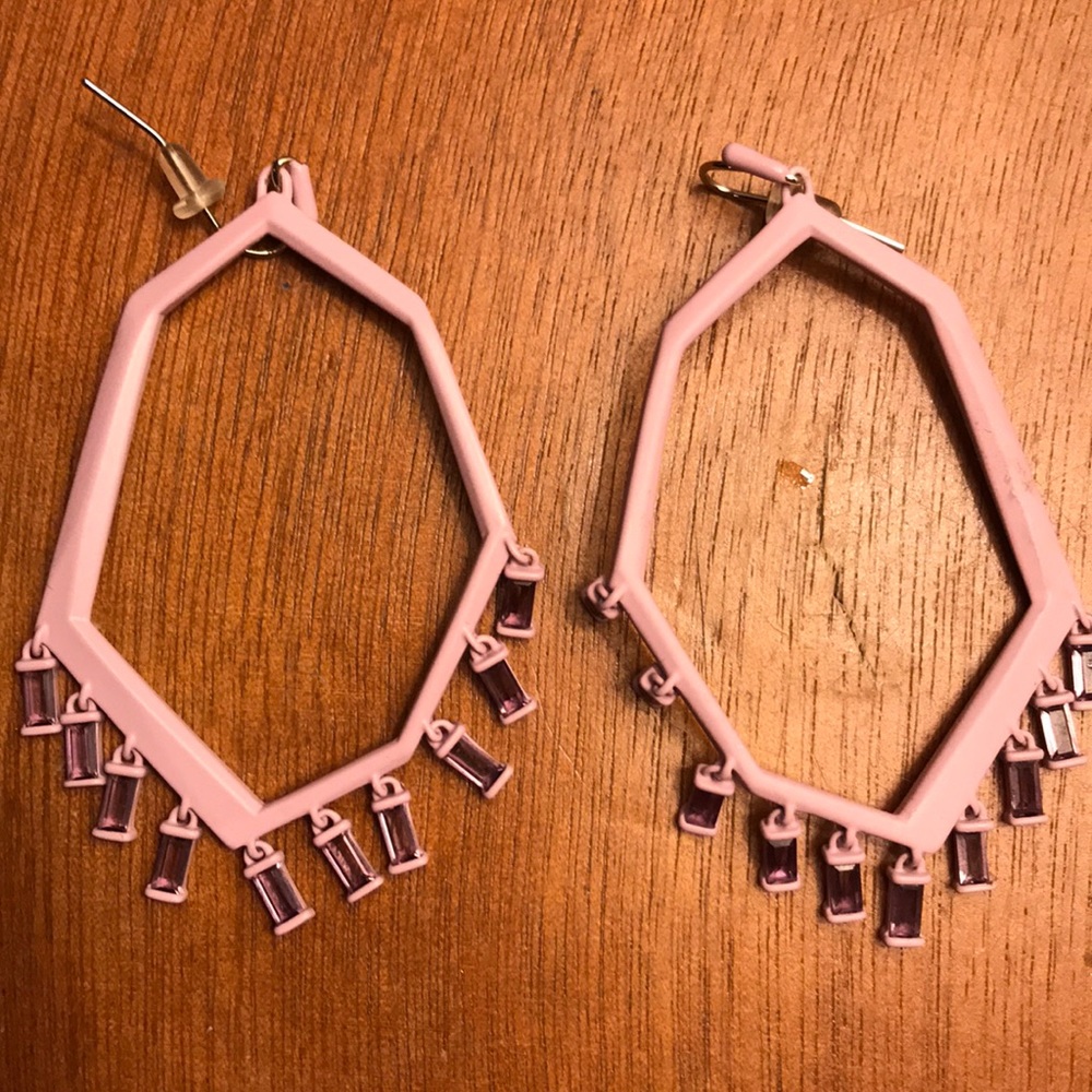 Kendra Scott Lavender Earrings